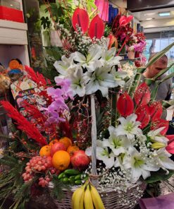 سبد گل یلدا کد 01